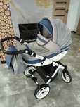 Wózek dziecięcy Baby Merc Faster style 2w1 + nosidełko, stan bardzo do