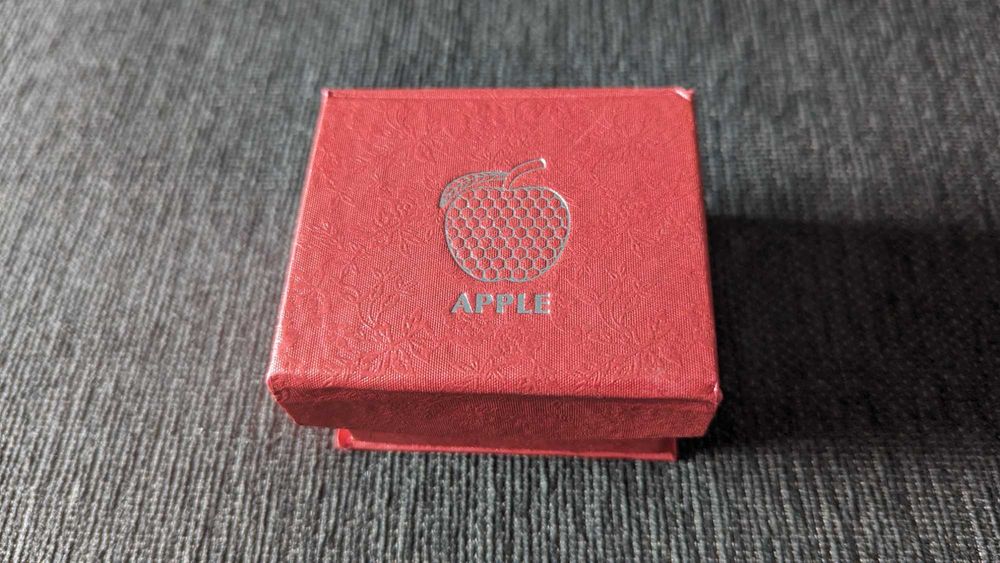 [Novo] Pisa Papel Vidro Cristal K9 Forma Maçã