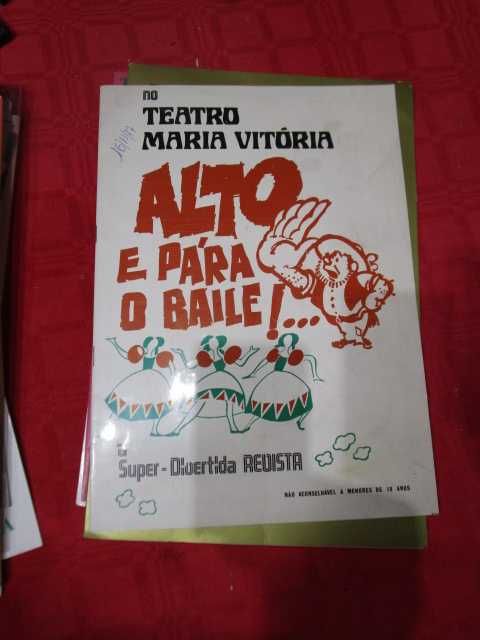 Programas antigos Teatro Revista