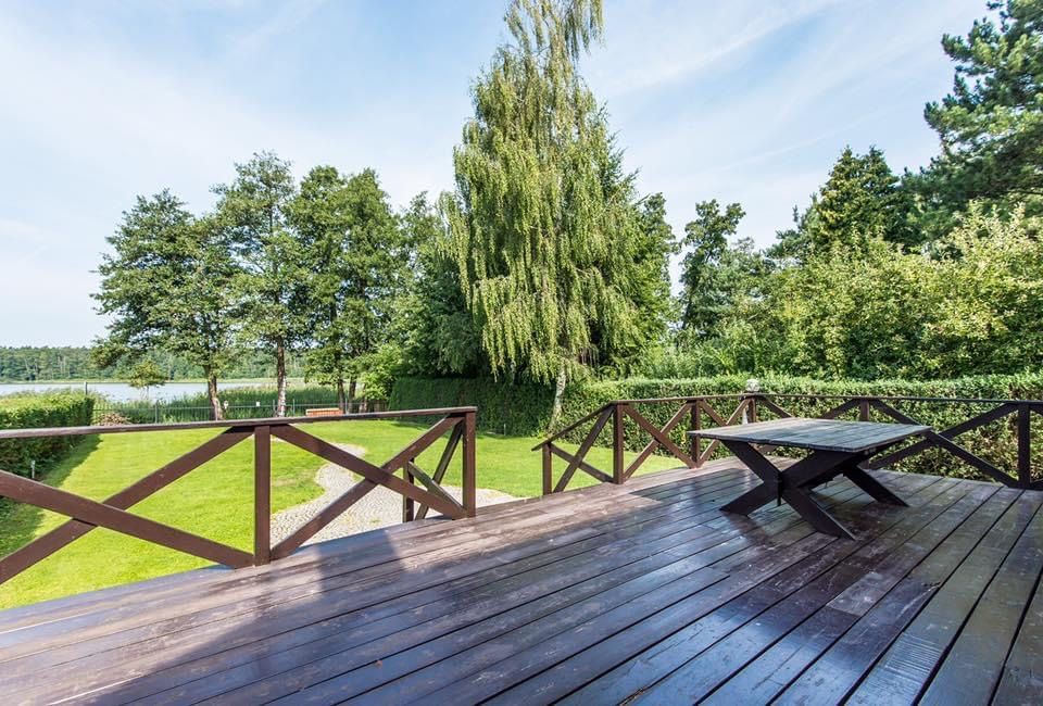 DOM z linią brzegową jeziora Agroturystyka Kominek Wypoczynek Poznań