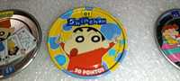 8 tazos coleção Shinchan Bollycao