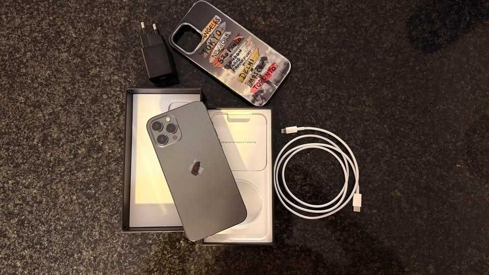 iPhone 12 Pro Max 128GB | Capa + Carregador
