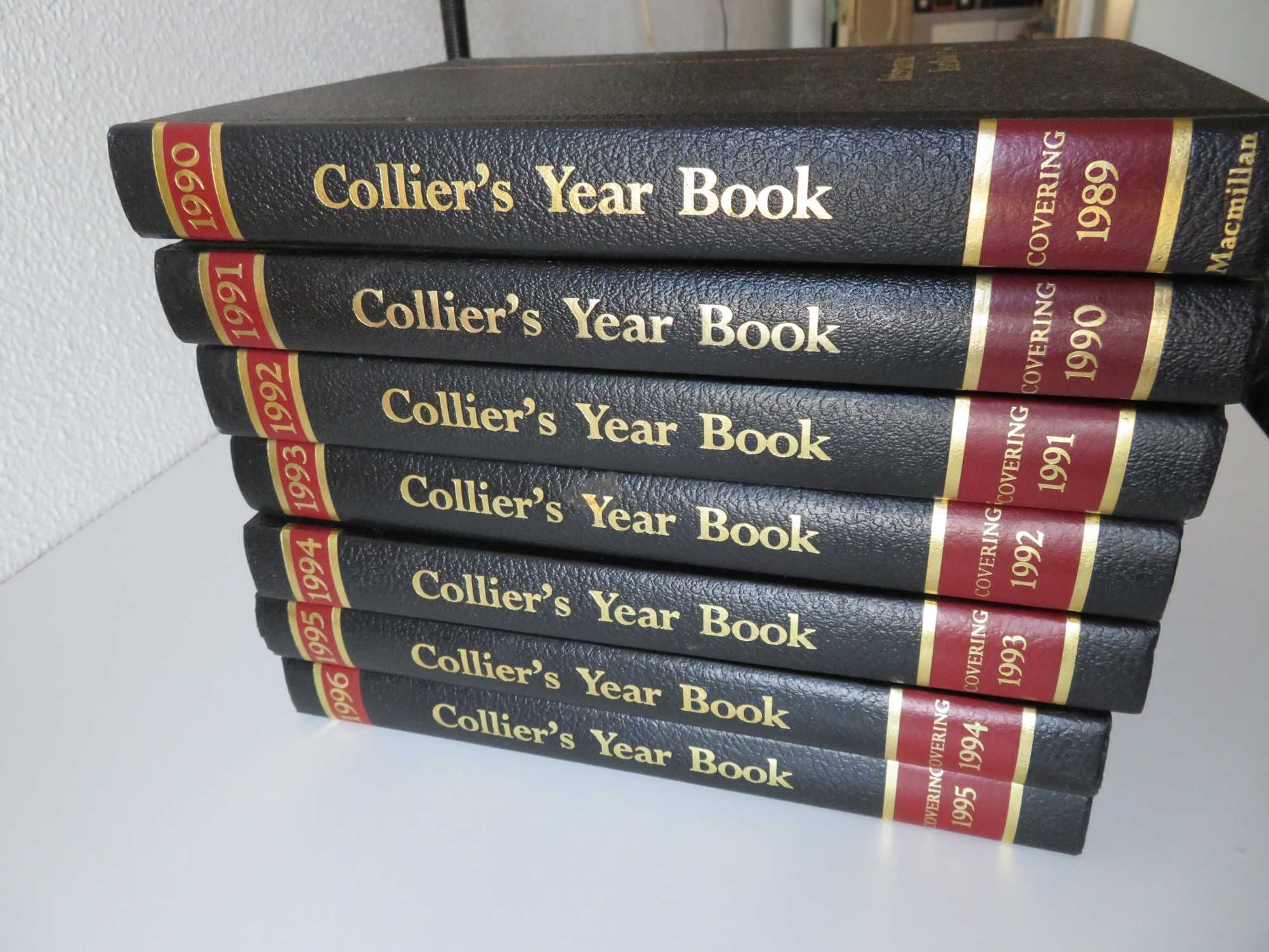 Collier's Encyclopedia - 2 Vol. Dicionário + 7 Internacional Year Book