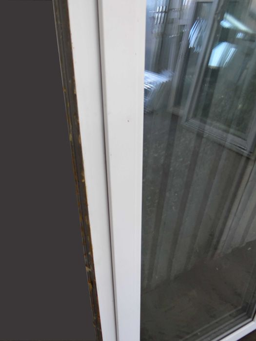 82x214,5 - 3 szybowe okno PCV używane - TANIE OKNA SZADEK