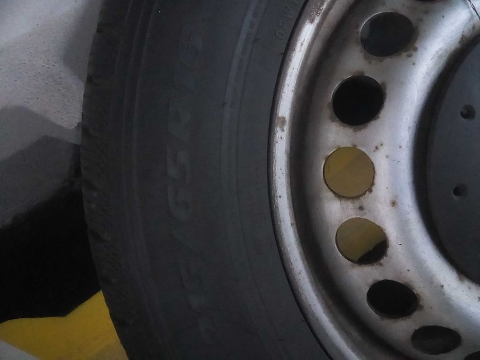 Колеса в сборе 5x120-16 vw t5 t6 multivan transporter резина 215/65R16