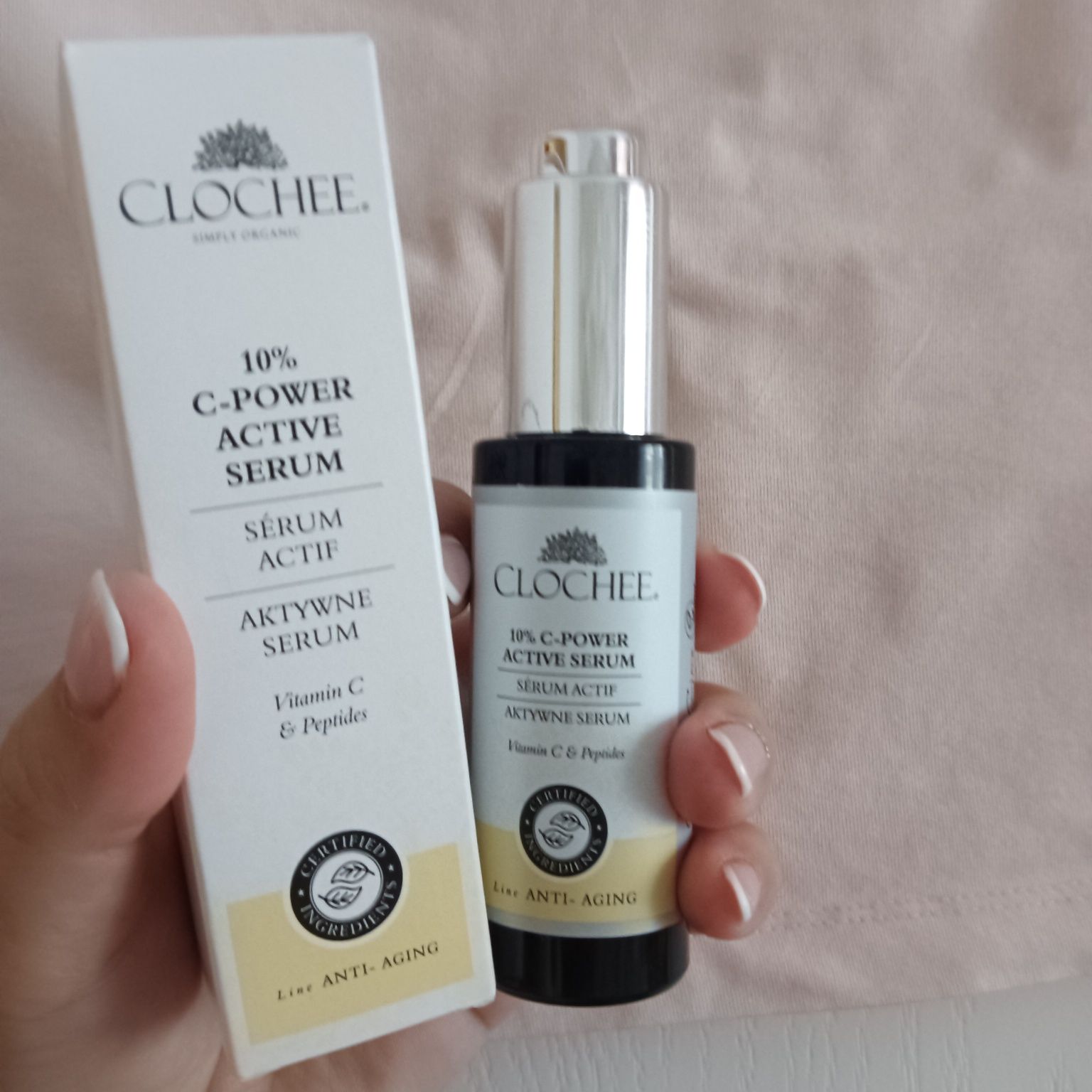 Clochee aktywne serum do twarzy z witaminą C