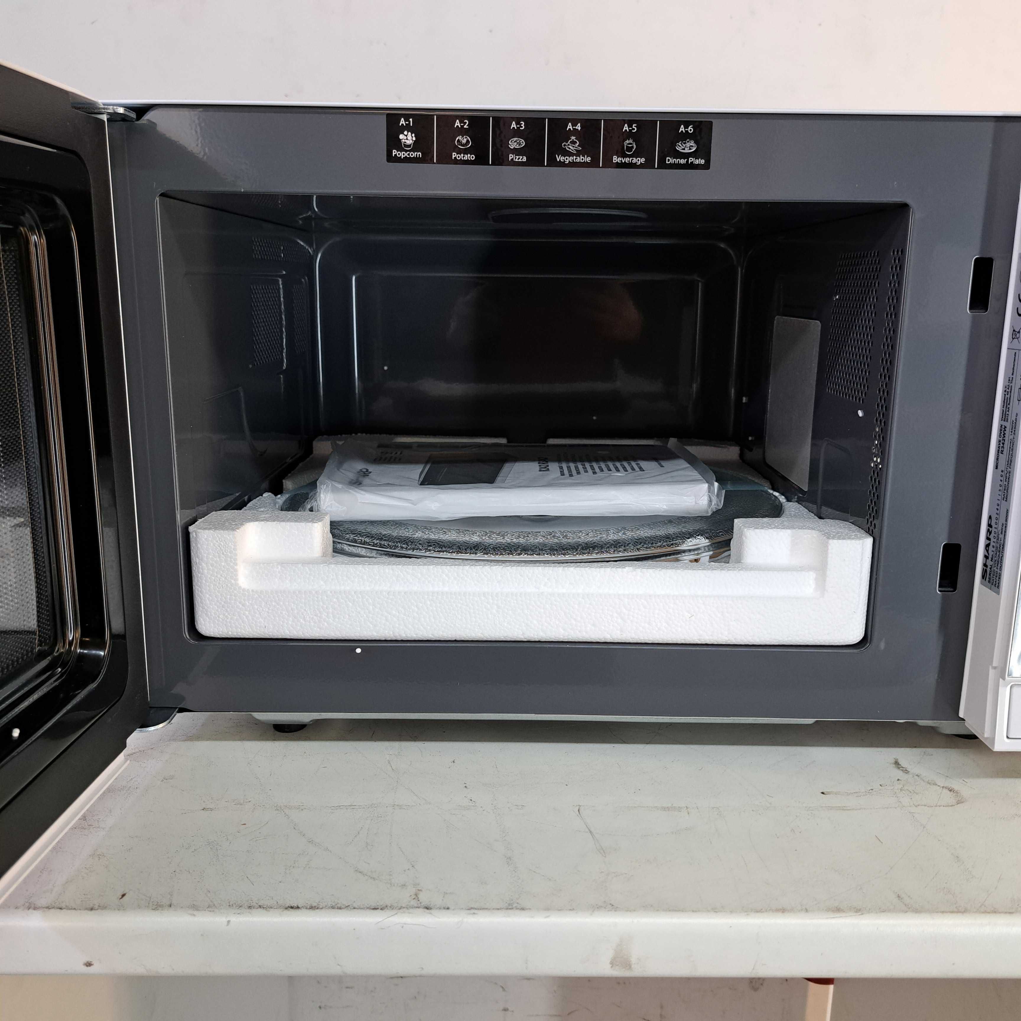 KUCHENKA MIKROFALOWA SHARP R342WW [2lata-gwar] 25 litrów/800W