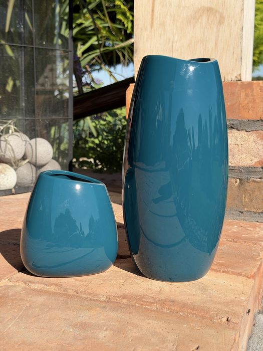Wazon ceramiczny w stylu skandynawskim
