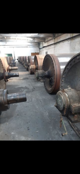 Walec stalowy, wał, cylinder 6000kg + łożyska