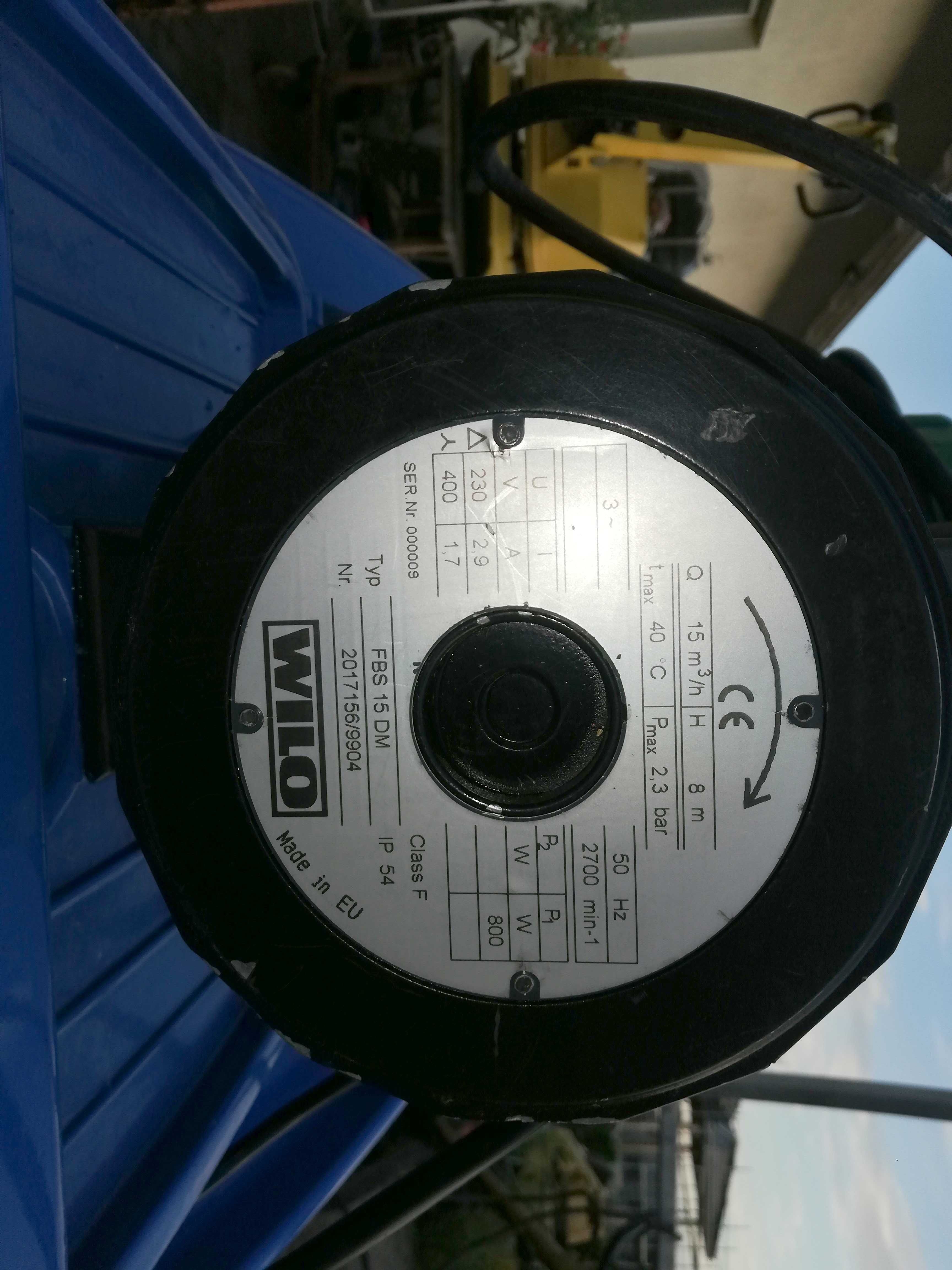 Pompa basenowa Wilo Sprint, 1000W, 400V