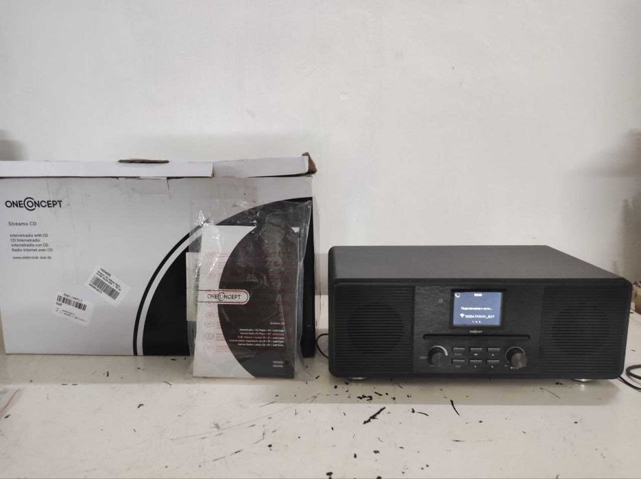 Інтернет-радіо интернет радио BT/AUX/FM/CD OneConcept Streamo CD