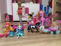 Zestaw zabawek dla dziewczynki, Konik My Little Pony Cadence, Barbie