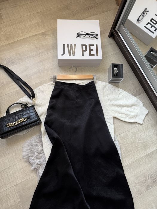 Спідниця міді з розрізом Massimo Dutti