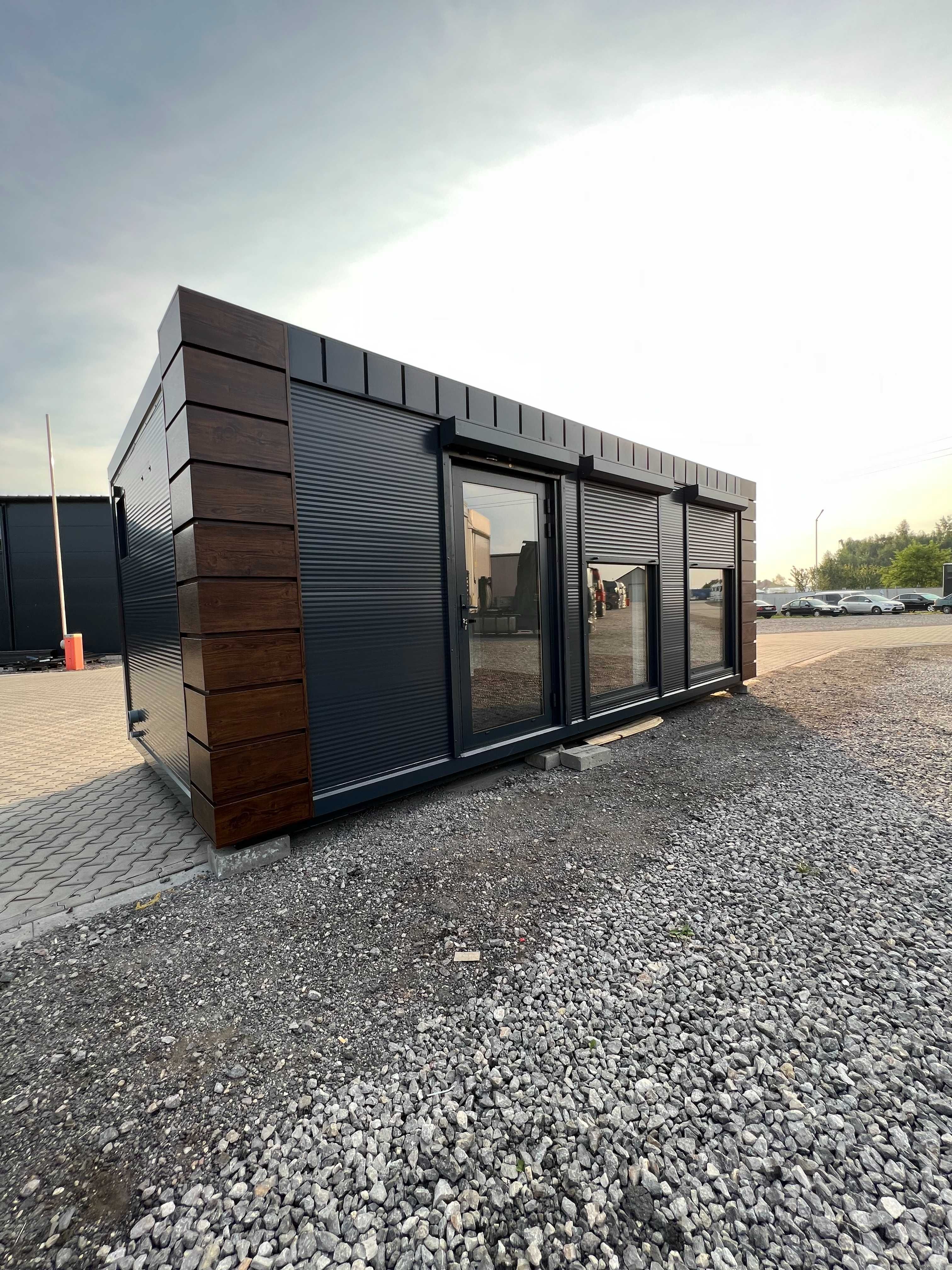 Kontener biurowy handlowy pawilon gastronomiczny 6x3 7x3 8x3 9x3 10x3