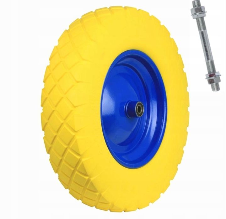 Kółko do taczki Pełne 4.0.0 - 8 plus Ośka!