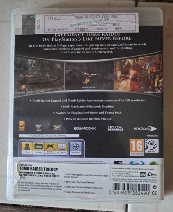 Jogo tomb raider aniversario