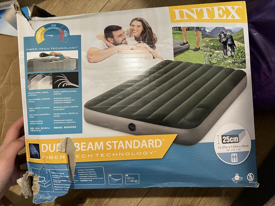 Materac dmuchany Intex Dura-Beam Standard (Fiber-Tech Technology)