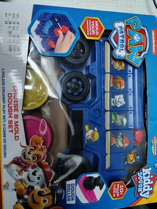 Zestaw psi patrol do tworzenia figurek