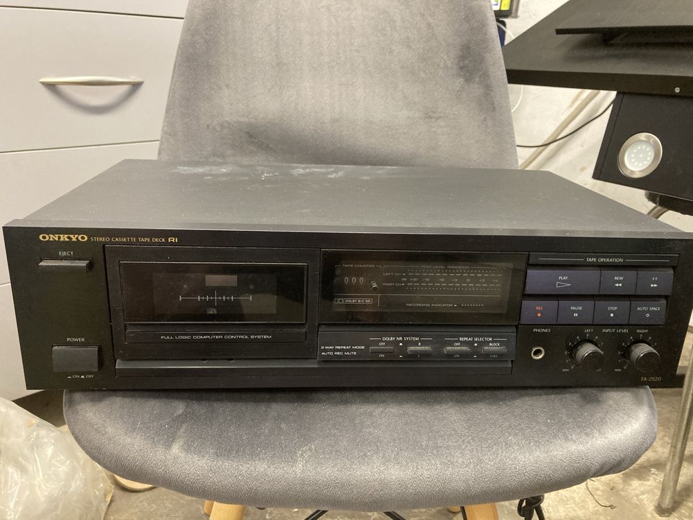 Magnetofon kasetowy Onkyo TA-2520 czarny