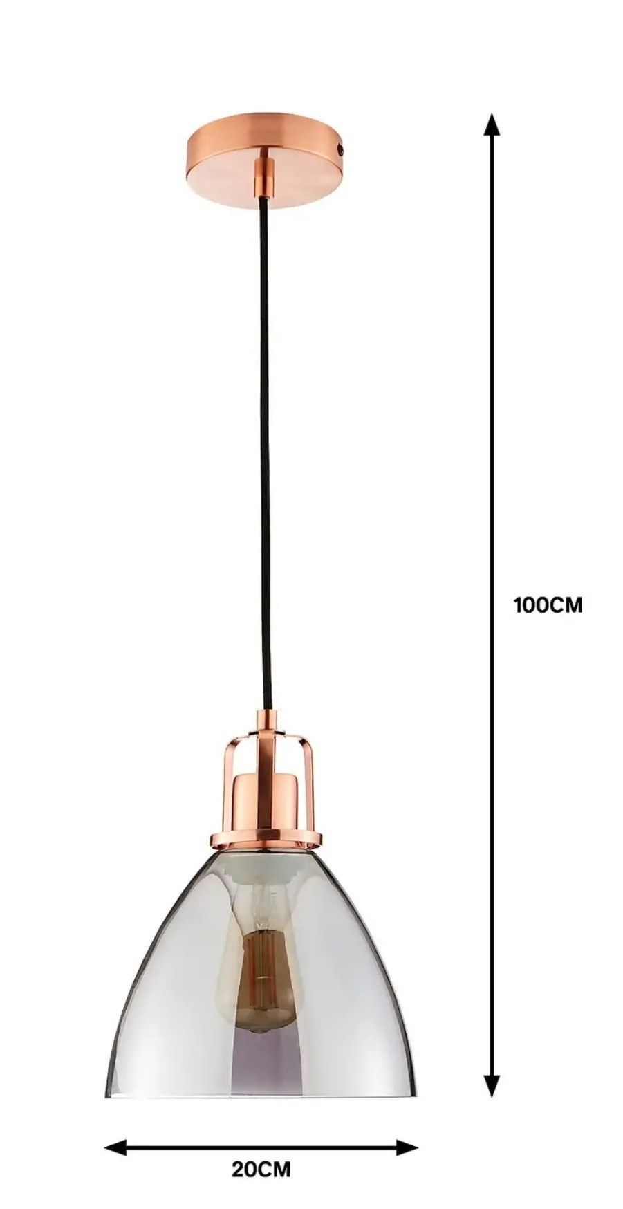 Lampa wisząca Decan