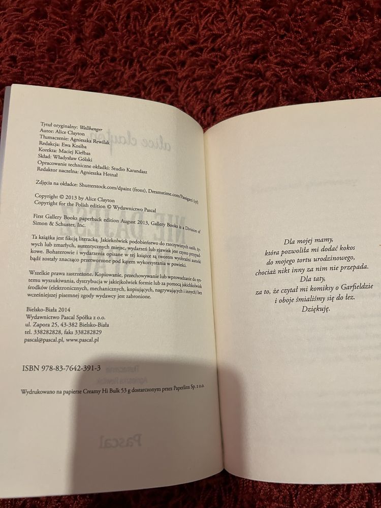Nie dajesz mi spać Alice Clayton