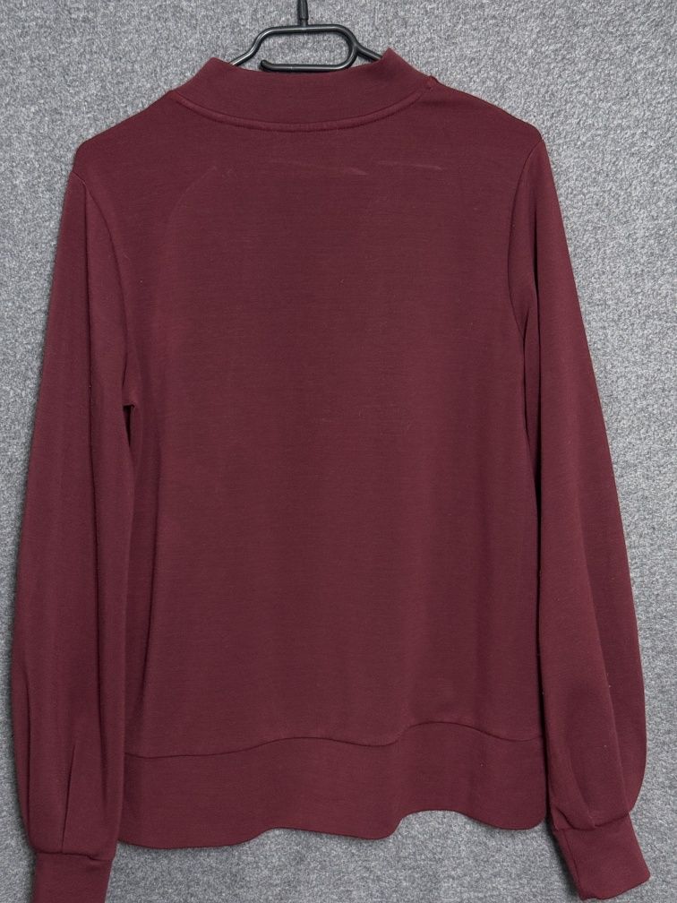 Bordowa bluza damska xs