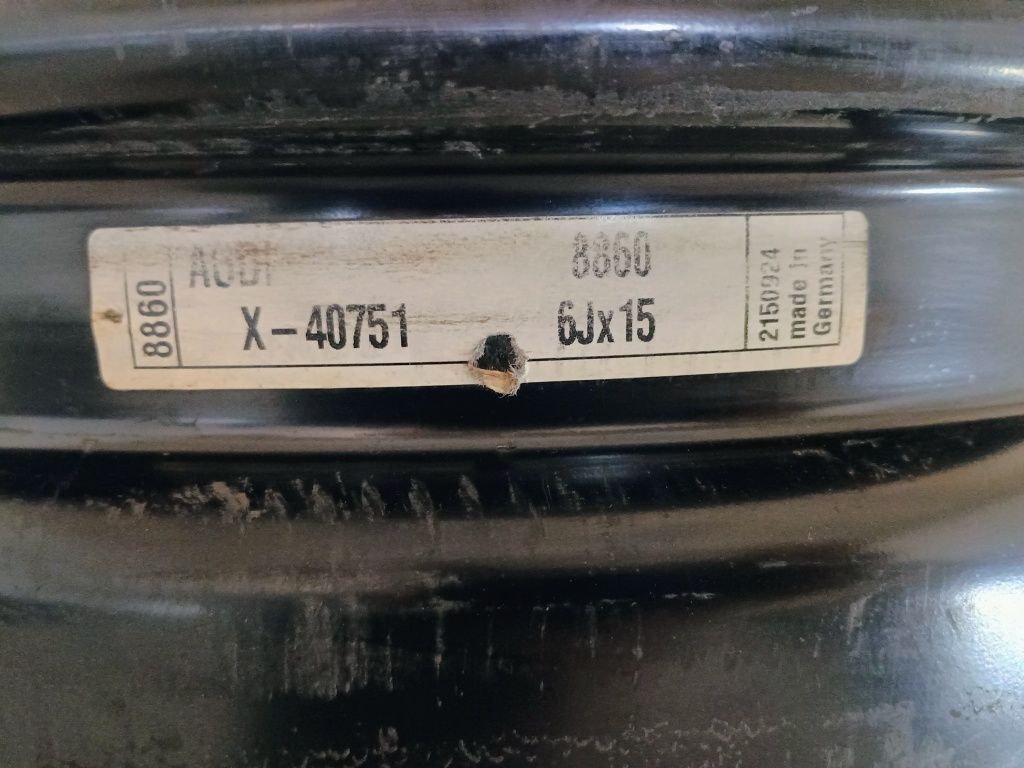 Сталеві диски ауді r15 5×112