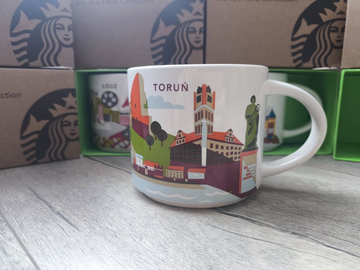 Kubek Starbucks Toruń You Are Here YAH Mug