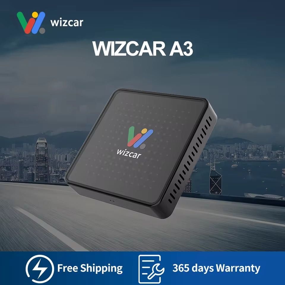 Wizcar A3 конвертор Baidu CarLife в Apple CarPlay и Android Auto