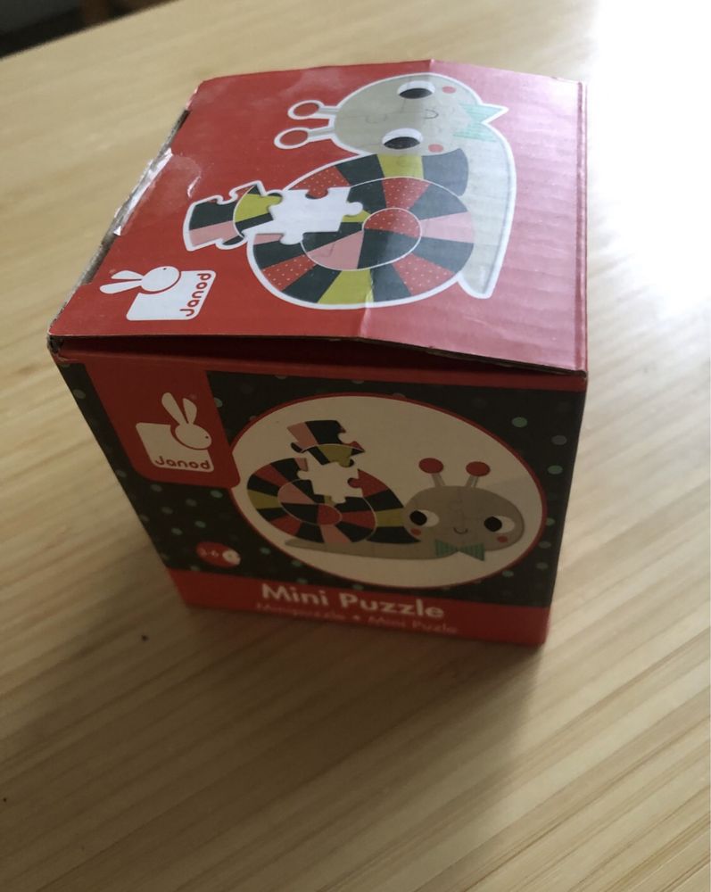 2x Puzzle Janod i Clementoni Disney Winnie the Pooh