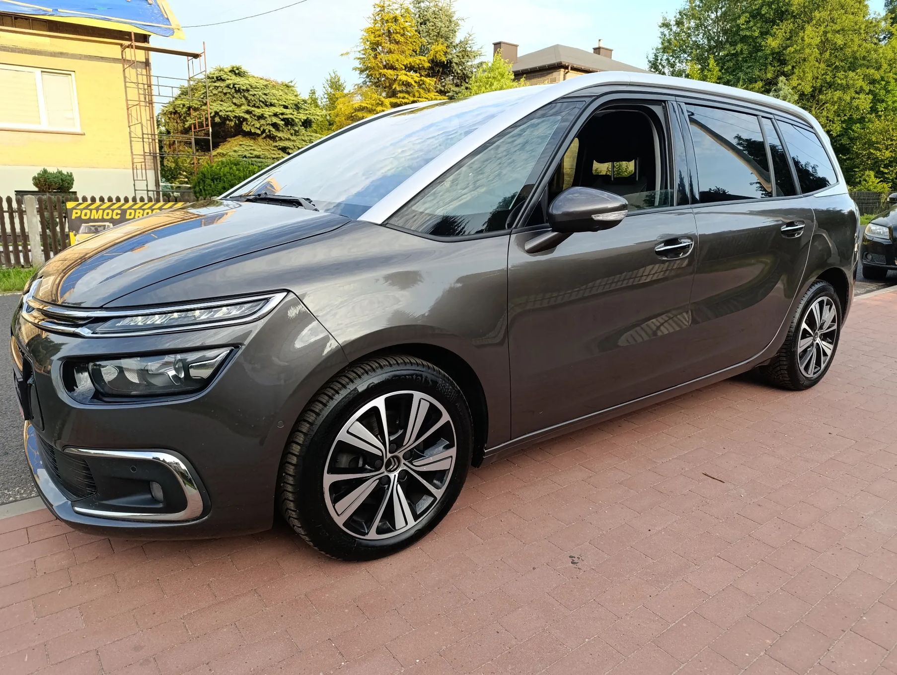 Citroën C4 SpaceTourer 2.0 Hdi 150KM 2017r automat 7 osobowy SUPER wyposażenie