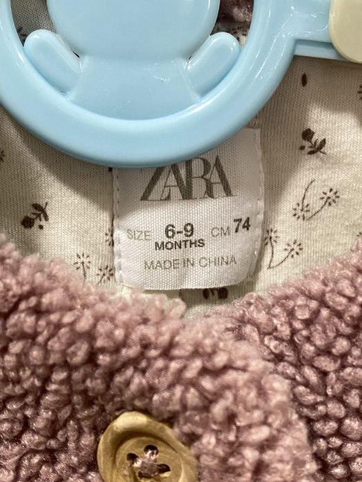 Пальто zara 6-9 міс