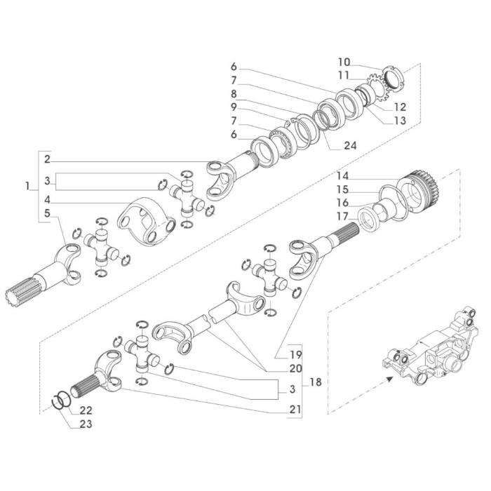 Łożysko rolk. Carraro Caterpillar Claas Renault Deutz Fendt Lamborghi