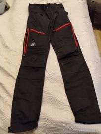 Spodnie Revolution Race RVRC GP Pro Pants Women Black/Red
