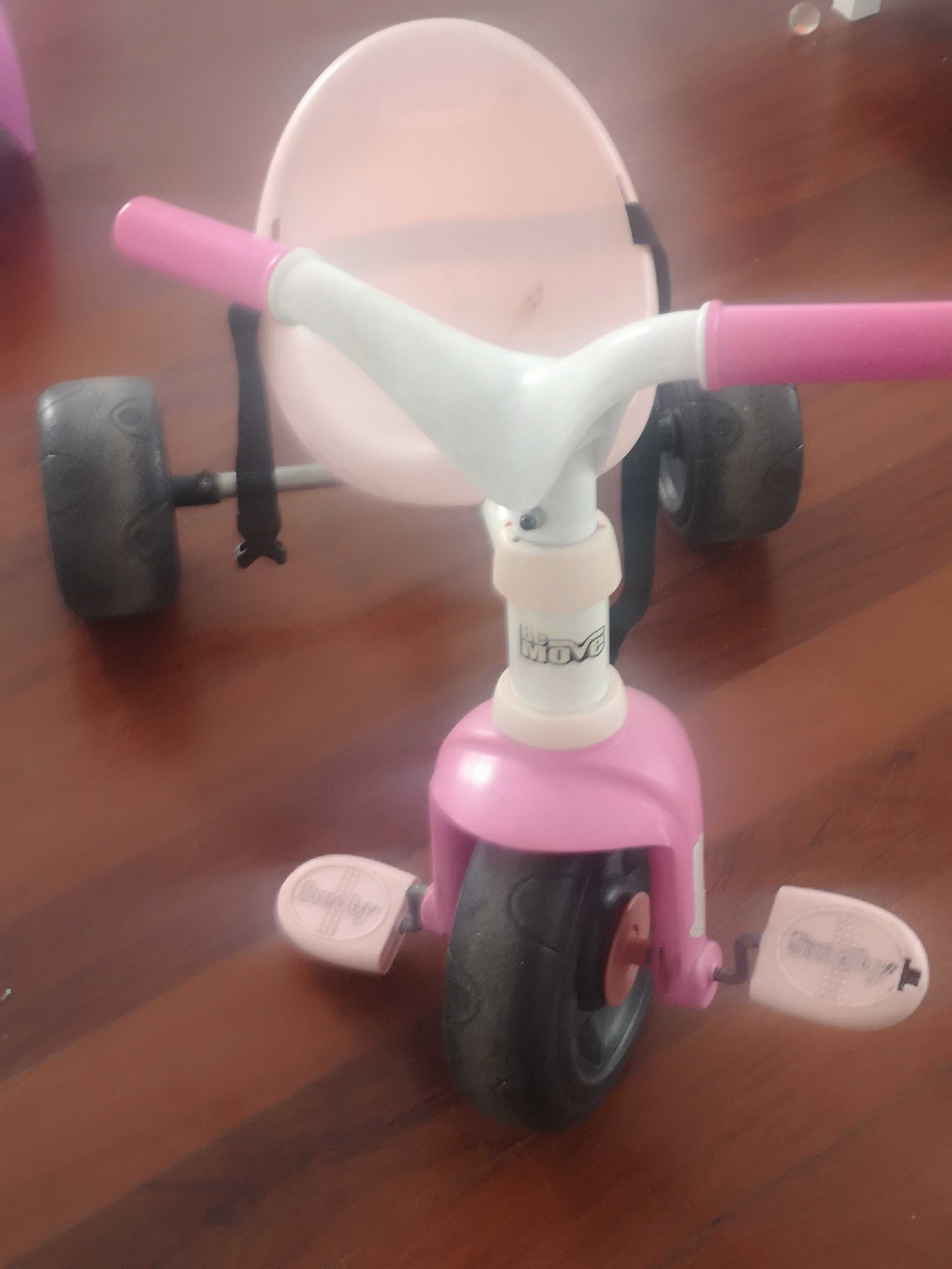 Triciclo Rosa Be Move para Criança
