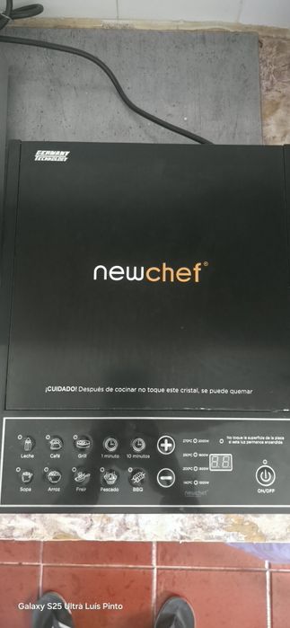 Vendo Fogão de Indução NewChef como Novo