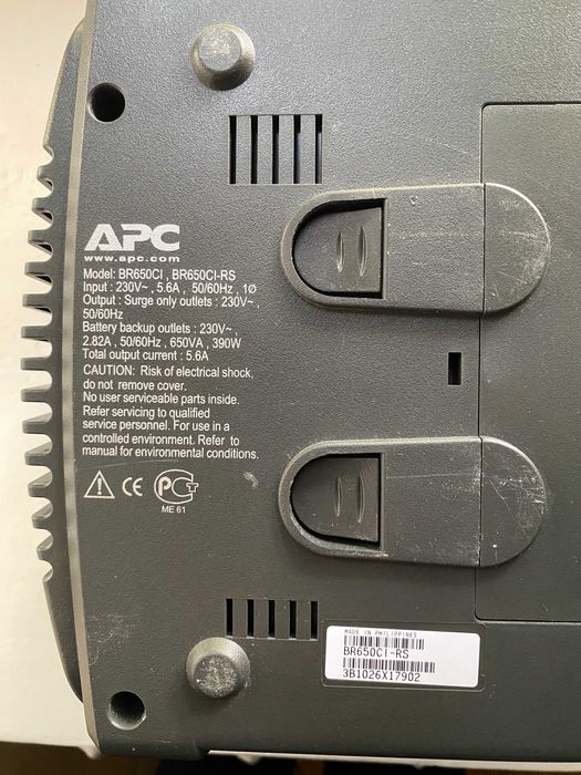 Джерело безперебійного живлення APC Back - UPS 650