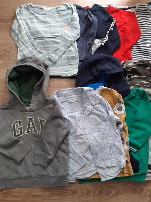 Ubranka dla chłopca 92 bluzy koszule