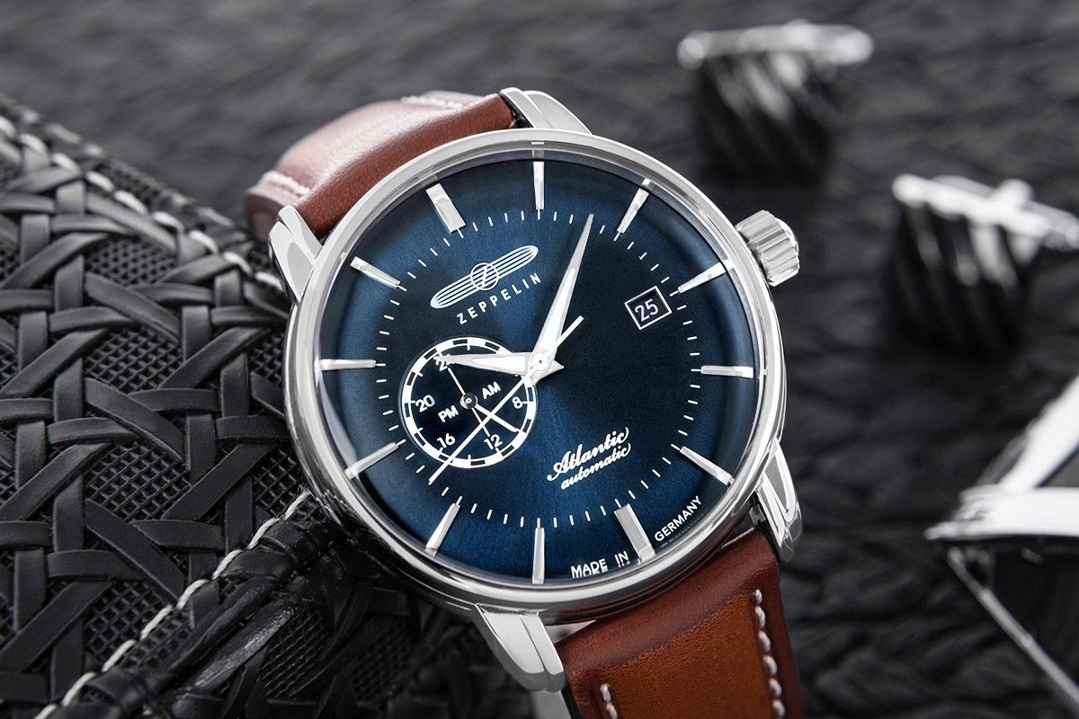 zegarek męski zeppelin atlantic automatic 8470-3 + box