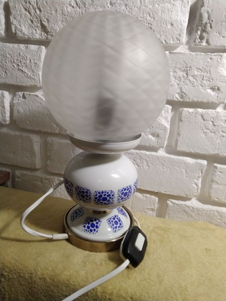 Lampa S.P. Lumet vintage PRL l.50/60 Poznań