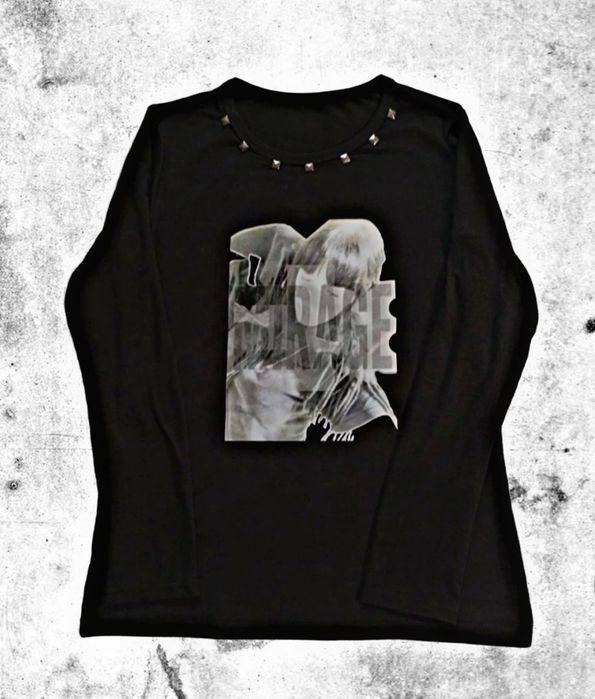 лонгслів кастом в стилі opium | archive | y2k