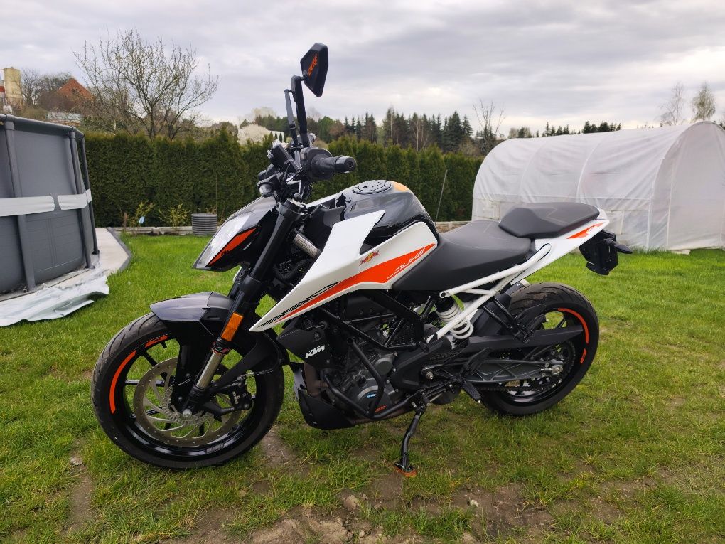 KTM Duke 390, sprowadzony, opłacony,2022r,6600km przebieg!