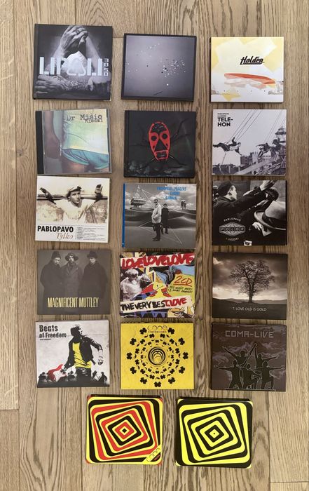 Wielka kolekcja plyt CD - 254 sztuki