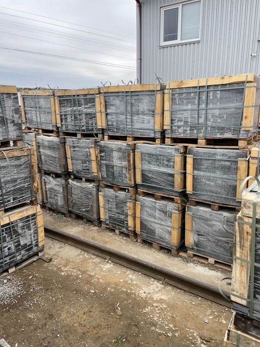 Бруківка гранітна Габбро,гранитная брусчатка полнопиленая термо