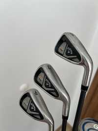 Callaway hot2x iron żelaza 6, 7, PW kij kije golfowe