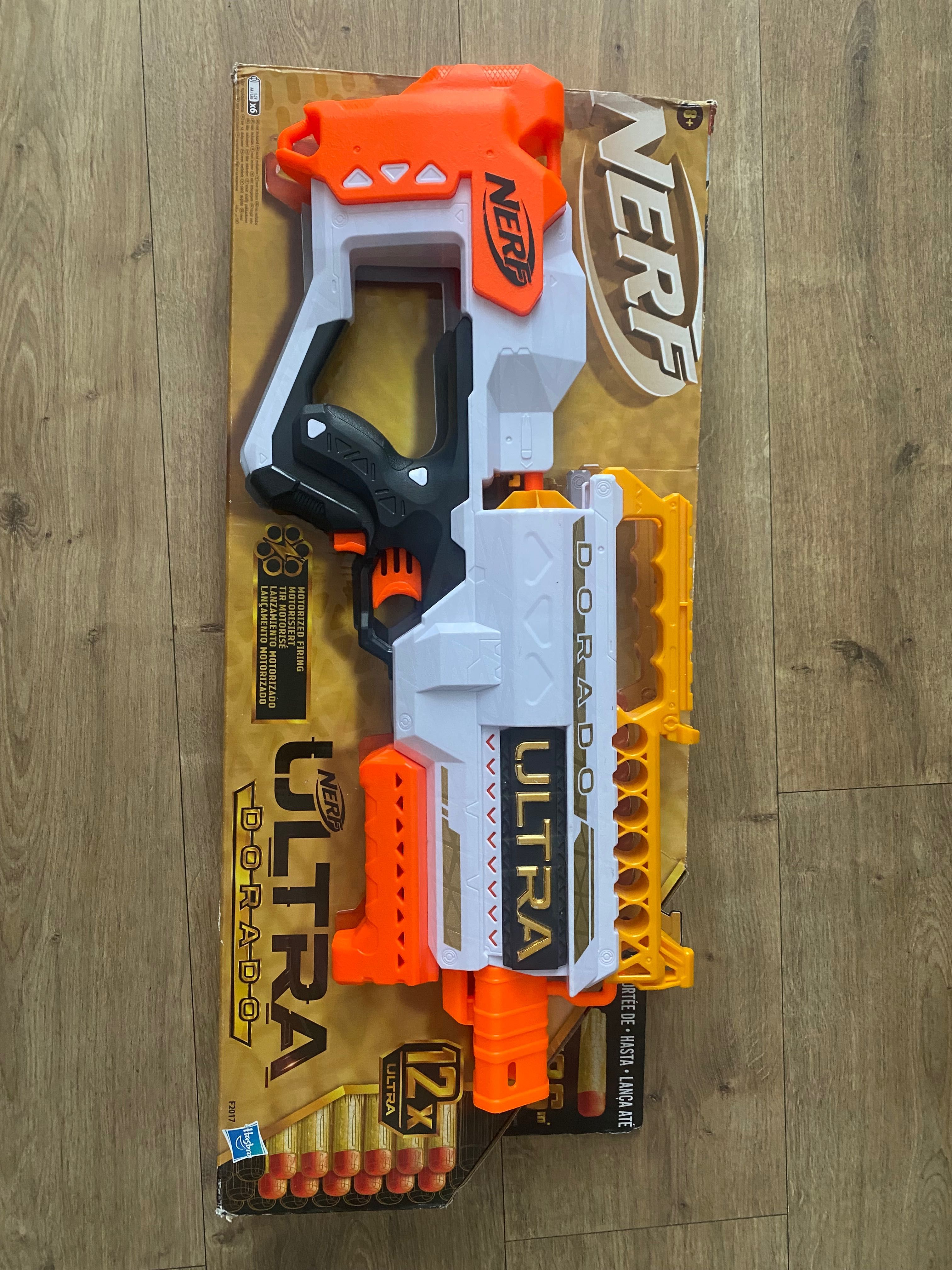 Nerf Ultra Dorado idealny, pudełko