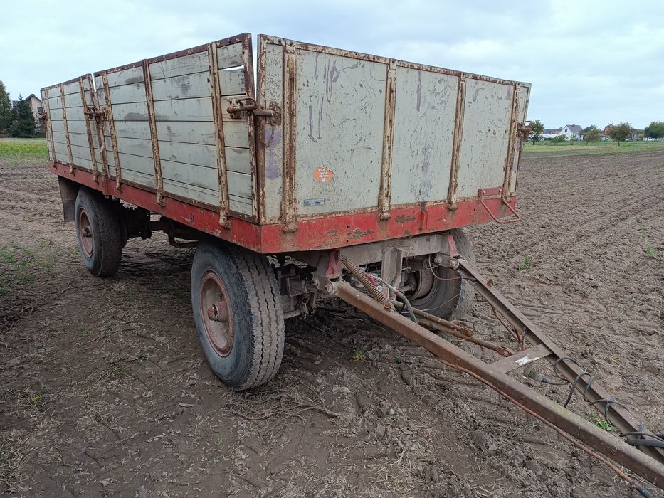 Przyczepa rolnicza, 12dmc, dokumenty, ifa, hl, hw, autosan, brandys