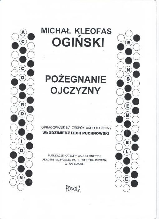 Michał Kleofas Ogiński - Pożegnanie Ojczyzny