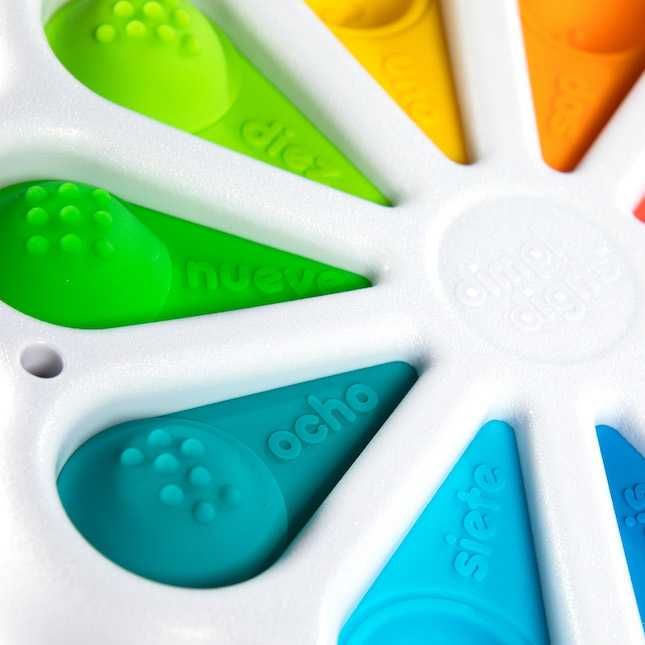 Fat Brain Toys zabawka pop it Bąbelki Dimpl Digits