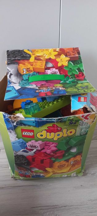 Klocki lego duplo duży zestaw